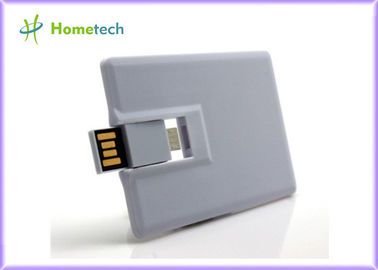 Привод 16GB 32GB вспышки белого пластичного USB кредитной карточки OTG/мобильного телефона для умного телефона
