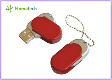 Metal миниые красные выгравированные ручки USB закрутки подгонянными с быстрым ходом