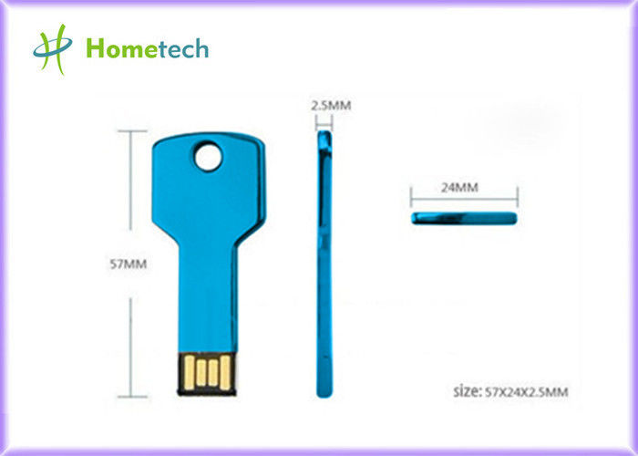 Metal РУЧКА USB экстра 1GB 2GB 4GB 8GB 16GB тонкий сформированная ключом/USB ключа