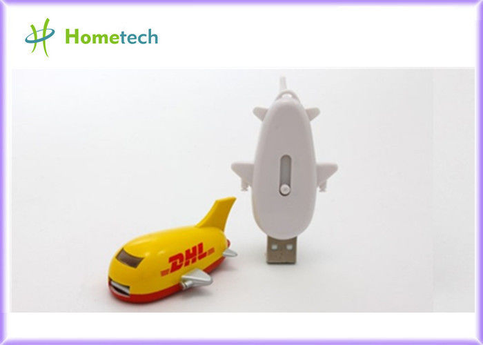 Привода вспышки USB ручки USB 2,0 самолет пластичного белый для детей