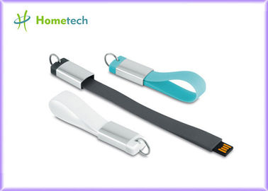Водоустойчивая ручка памяти Усб 2,0 Вристбанд силикона, внезапный логотип таможни привода 4гб 32гб ручки