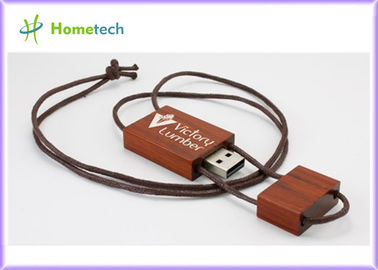 Подгонянный логосом деревянный привод вспышки USB