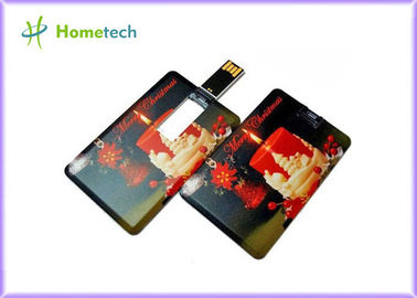 Большая емкость запоминающего устройства USB подгонянной кредитной карточки 4gb/2gb логоса