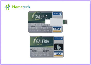 Подгонянное запоминающее устройство USB кредитной карточки, диск USB карточки 8GB Memeory