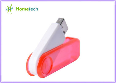 Ручки USB закрутки прозрачной пластмассы, микро- привод вспышки USB 2GB