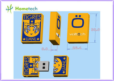 Миниое TIGRES подгоняло привод 8GB/16GB вспышки USB, логос 1GB/2GB футбольной команды