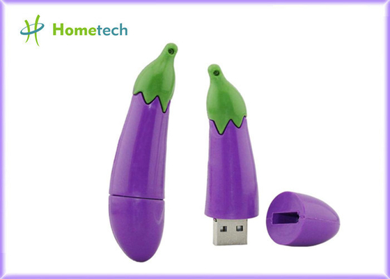 Пурпурный привод 16G большого пальца руки USB баклажана для исследования/личной ежедневной пользы