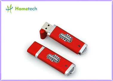Красный цвет привода вспышки USB прочного прямоугольника пластичный с Windows 98