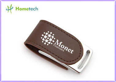 Купить PU 4GB 8GB Pendrive 64MB металла кожаного диска Usb изготовленный на заказ к 32GB Производство в сети