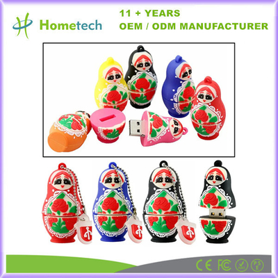Купить Персонализированный российский кукла USB Pen Drive 4GB 8GB 16GB 32GB 128GB USB 2.0 Thumb Drive Мемориальный блок Производство в сети