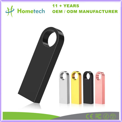 Купить USB 2.0/3.0 Металлический накопитель 8GB/16GB/32GB/64GB/128GB Серебро/Золото/Розовое золото для Windows Mac OS Linux Производство в сети