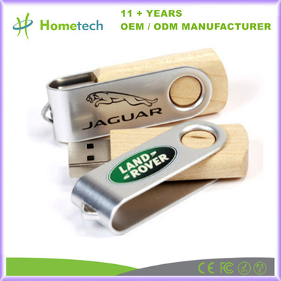 Купить Windows/Mac OS/Linux Совместимый 256 ГБ Wood Twist USB-флеш-накопитель с классическим дизайном дерева Производство в сети