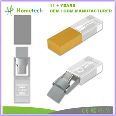 Купить Скорость OTG USB C Флэш Диск Для Windows Mac Android Металл 0-60 градусов по Цельсию Производство в сети