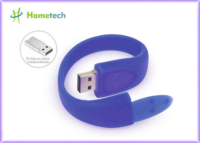 Навальная ручка USB Wirstband привода вспышки USB Wristband силикона 1gb для выдвиженческого подарка