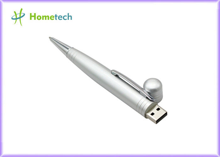 Ручка вспышки УСБ металла 128ГБ управляет, микро- ручка памяти УСБ 2,0