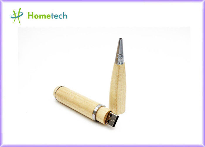 Рекордер привода вспышки УСБ ручки клена деревянный, привод памяти УСБ большей части ручки шарика указателя лазера