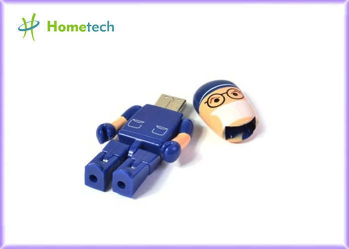 Выполненный на заказ зеленый цвет характера управляет USB персонажа из мультфильма 8GB/16GB/USB 2,0