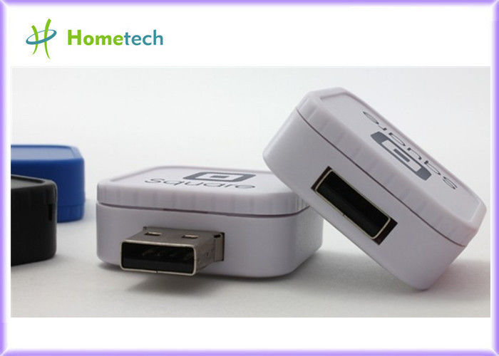 Пластичный привод вспышки USB квадрата, привод вспышки USB формы OEM популярный Quadrate