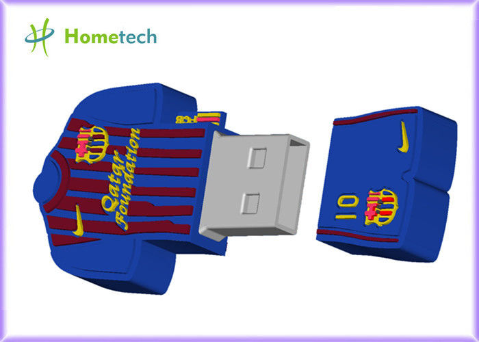 Подгонянный привод вспышки USB рубашки поло памяти 2GB 4GB 8GB 16GB Барселоны Messi USB