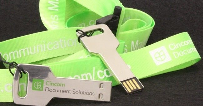 Горячий продавая привод большого пальца руки ключа металла USB 1GB с печатанием логоса