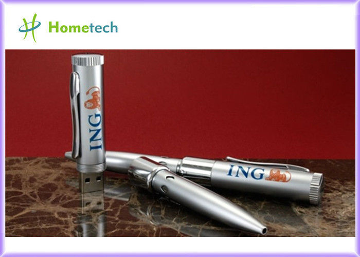 Подгонянная ручка вспышки USB подарка логоса благородная ультрамодная управляет ручкой памяти