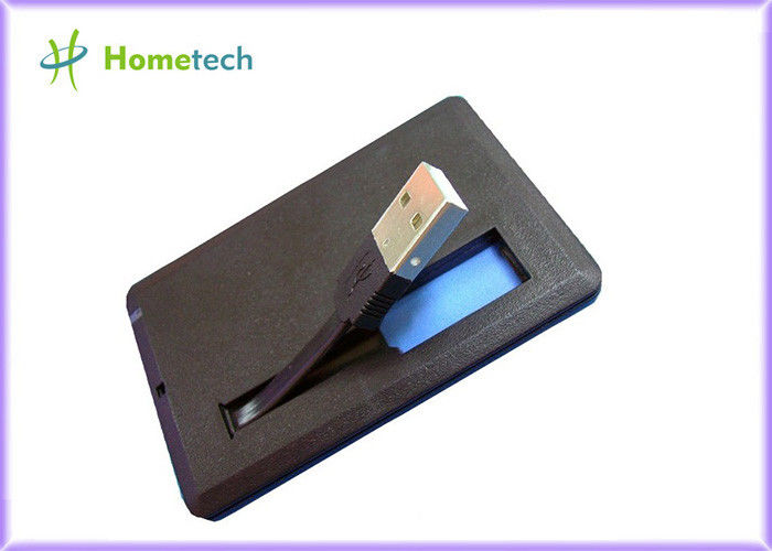 Черное запоминающее устройство USB кредитной карточки Xp выигрыша, подгоняет внезапный привод