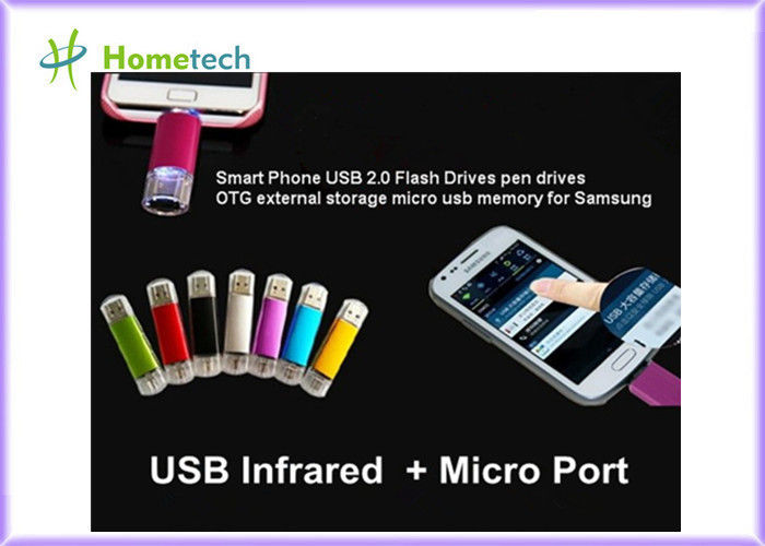 привод вспышки USB мобильного телефона 32GB высокоскоростной OTG/голубой диск u