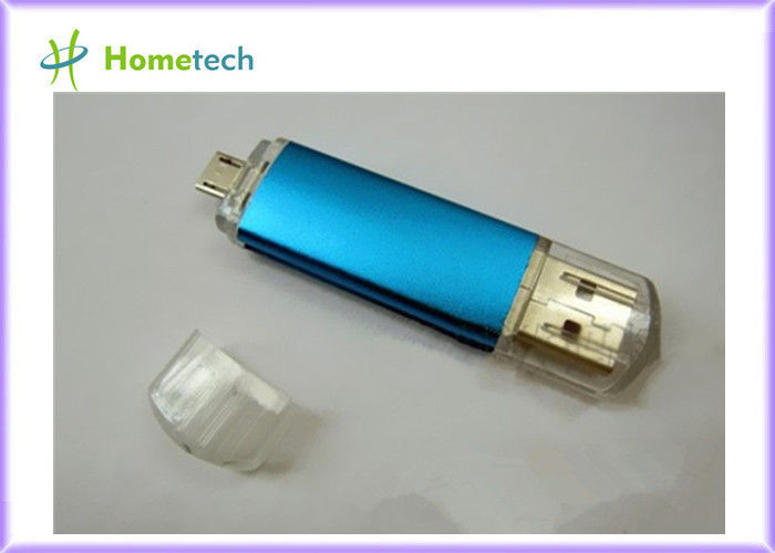 привод вспышки USB мобильного телефона 32GB высокоскоростной OTG/голубой диск u