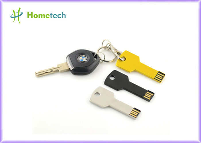 Серебряным привод вспышки USB металла сформированный ключом, водоустойчивый ключ микросхемы памяти