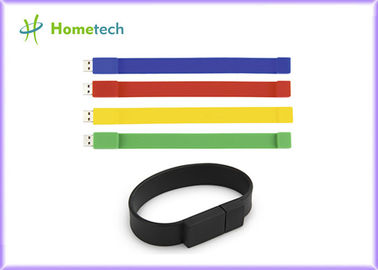 Привод вспышки USB Wristband круглой резинкы браслета силикона 1 год Guarante