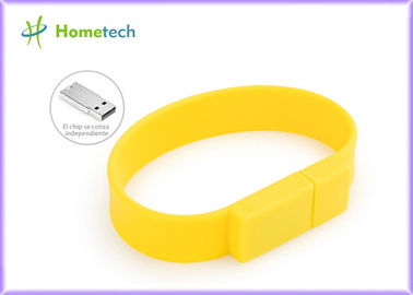 Подгонянный персонализированный FCC RoHS привода вспышки USB Wristband USB 1GB 2GB 4GB 8GB силикона