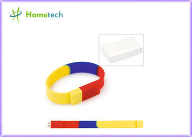 Ручка 32gb памяти Usb привода вспышки USB Wristband цвета радуги OEM наград
