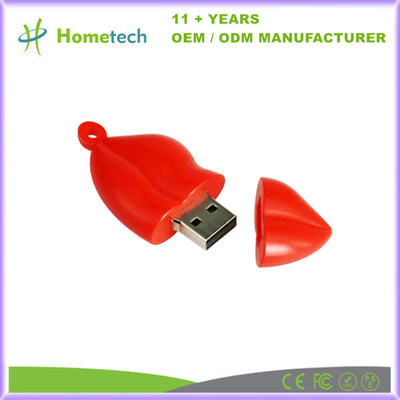 ПВХ Милая форма губы настраиваемый USB флэш-накопитель настраиваемый ротовой USB-накопитель 8 ГБ 4 ГБ