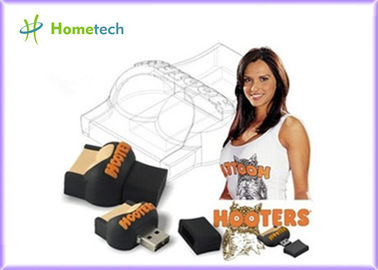 подгонянные 4GB привод/HOOTERS вспышки USB в вспышке Боготы изготовленной на заказ управляют для подарка компании выдвиженческого