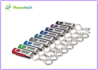 Цветастый привод вспышки ручек USB USB 2,0 ручек USB закрутки подарка промотирования/шарнирное соединение