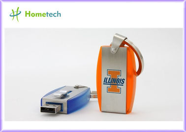 кольцо для ключей 3D Pendrive привода вспышки USB промотирования 8GB/16GB пластичное с первоначально обломоком