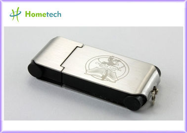 Вспышка USB привода/металла большого пальца руки металла гравировки/печатания логоса ключевая управляет
