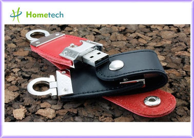 USB внезапного диска 1GB 2GB 4GB 8GB 16GB 32GB USB быстрого хода 2,0 кожаный вставляет