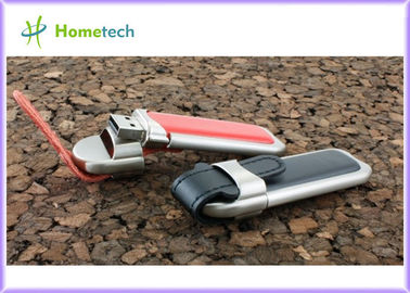 OEM кроет кожей диск 128MB USB внезапный к 32GB/ручке USB кожи подарка дела