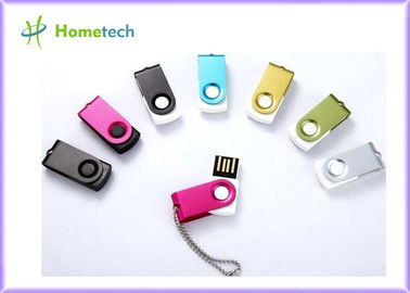 Миниый USB закрутки 32G вставляет подгонянный, пурпуровый привод вспышки USB быстрого хода