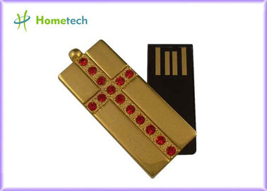 Ручки USB закрутки металла ювелирных изделий металла, привод большого пальца руки ручки памяти