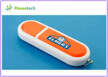 Померанцовый привод вспышки USB пластмассы/привод вспышки Windows Vista для дома