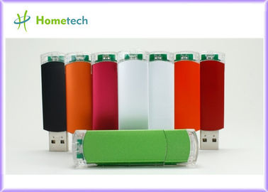 Красная вспышка USB пластмассы управляет диском, 2,0 приводами вспышки USB с 1GB 2GB 4GB 8GB