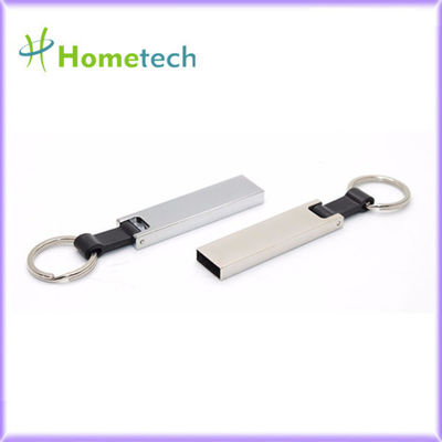 Высокоскоростной водоустойчивый привод USB внезапный 64 ручка памяти USB металла FCC 15MB/S большого пальца руки 128GB GB с Keyholder
