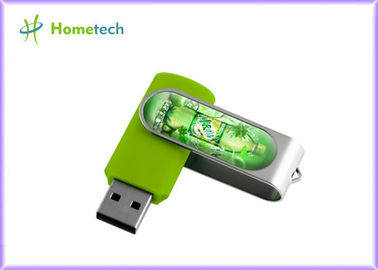 Подгонянный диск шарнирного соединения u, ручки USB закрутки с алюминиевым СИД панцыря/света принимает paypal 1 - 64GB